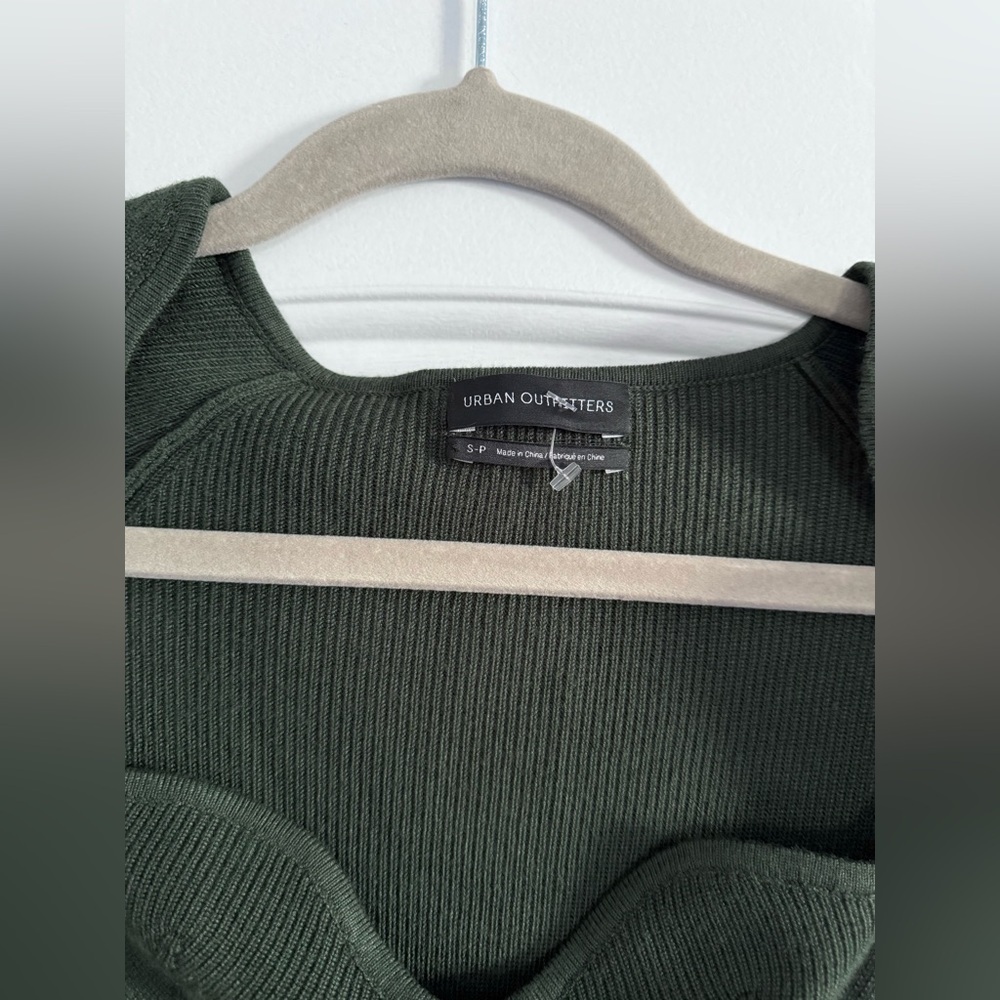 Urban Outfitters Elsa sweater dress forest green size small - Picture 5 of 7